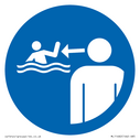 Mandatory: Keep children under supervision in the aquatic environment Text: 